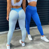 Stylish Leggings For Women Soft High Waist Yoga Pants Seamless Comfortable Leggings Squat Proof High Waist Yoga Pants Fitness Outdoor Outfit Gym Wear Workout Tight Modern Girl Leggings by Stevvex