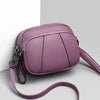 Stylish Soft Leather Women's Cross-body Bags Shoulder Bag Small Casual with Detachable Adjustable Strap Large Capacity by Stevvex