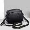 Stylish Soft Leather Women's Cross-body Bags Shoulder Bag Small Casual with Detachable Adjustable Strap Large Capacity by Stevvex