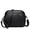 Stylish Soft Leather Women's Cross-body Bags Shoulder Bag Small Casual with Detachable Adjustable Strap Large Capacity by Stevvex