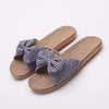 Stylish Women Flax Slippers Casual Summer Flower Elegant Fashion Slippers For Womens by Stevvex