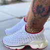 Stylish Womens Sneakers With Non-slip Comfortable Sports Summer New Mesh Breathable Platform Increased Fashion Shoes Womens Running Sports Sneakers by Stevvex