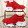 Stylish Womens Sneakers With Non-slip Comfortable Sports Summer New Mesh Breathable Platform Increased Fashion Shoes Womens Running Sports Sneakers by Stevvex