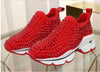 Stylish Womens Sneakers With Non-slip Comfortable Sports Summer New Mesh Breathable Platform Increased Fashion Shoes Womens Running Sports Sneakers by Stevvex