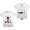 Sum 41 Tour '24 Pink Skull [T-Shirt] by Rock Band Apparel