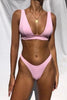 Summer Bikini Stylish Swimwear Women Halter Push Up Bikini Women's Neck Triangle Bikini Set Leopard Print Two Piece Swimsuits Set Swimsuit Female Lemon Print Bandage Bathing Suit by Stevvex
