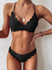 Summer Blue Bikini Women Swimwear Female Swimsuit Women’s Floral Print Lace-up Strapless Padded Comfortable Swimwear Bathing Suit Two-pieces Bikini Set Knotted Bathing Swim Suit by Stevvex