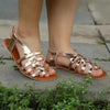 Summer Cristal Shine Women's Sandal Fashion Comfortable Luxury Non Slip Sandals by Stevvex