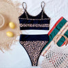 Summer Cute Vintage Women's Swimsuit Bikini Split Swimwear Women's Swimwear Women's 2-piece Beachwear Loose Bikini Fashion Retro Bikini Fashion Beachwear Summer Spa Beach Surf Sport by Stevvex