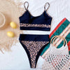 Summer Cute Vintage Women's Swimsuit Bikini Split Swimwear Women's Swimwear Women's 2-piece Beachwear Loose Bikini Fashion Retro Bikini Fashion Beachwear Summer Spa Beach Surf Sport by Stevvex