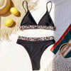 Summer Cute Vintage Women's Swimsuit Bikini Split Swimwear Women's Swimwear Women's 2-piece Beachwear Loose Bikini Fashion Retro Bikini Fashion Beachwear Summer Spa Beach Surf Sport by Stevvex