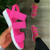 Summer Elastic Womens Sandals Solid Colorful Beach Soft Modern Stylish Women Sandals by Stevvex