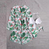 Summer Floral Print Bikini Swimsuit Women 3 Piece High-Waist Bikini Set Swimwear Female Push-Up Bathing Suit Tropical High Waist Wrap Swimsuit With Beach Cover Ups Soft And Breathable Summer Bikini by Stevvex
