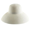Summer Hat New Female Sun Hat Folding Beach Hat New Women's Ladies Wide Large Brim Floppy Folding Summer Beach Sun Hat Straw Cap Big Brim Elegant White Travel Sun Hat 55-58CM by Stevvex