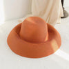 Summer Hat New Female Sun Hat Folding Beach Hat New Women's Ladies Wide Large Brim Floppy Folding Summer Beach Sun Hat Straw Cap Big Brim Elegant White Travel Sun Hat 55-58CM by Stevvex