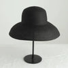 Summer Hat New Female Sun Hat Folding Beach Hat New Women's Ladies Wide Large Brim Floppy Folding Summer Beach Sun Hat Straw Cap Big Brim Elegant White Travel Sun Hat 55-58CM by Stevvex