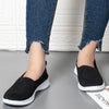 Summer Knitting Sock Women's Sneakers Slip On Shoes Lightweight Flat Women's Sports Breathable Mesh Platform Fashion Casual Slip On Easy Walking Espadrilles by Stevvex