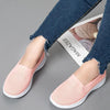 Summer Knitting Sock Women's Sneakers Slip On Shoes Lightweight Flat Women's Sports Breathable Mesh Platform Fashion Casual Slip On Easy Walking Espadrilles by Stevvex