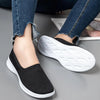 Summer Knitting Sock Women's Sneakers Slip On Shoes Lightweight Flat Women's Sports Breathable Mesh Platform Fashion Casual Slip On Easy Walking Espadrilles by Stevvex