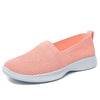 Summer Knitting Sock Women's Sneakers Slip On Shoes Lightweight Flat Women's Sports Breathable Mesh Platform Fashion Casual Slip On Easy Walking Espadrilles by Stevvex