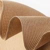Summer Large Wide Brim Foldable Sun Hats For Women Foldable Sun Hat Wide Brim Summer Straw Floppy Beach Hat Oversized Sun Hat Modern Travel Straw Hat Fashionable Lady UV Protection Beach Hat 54-57cm by Stevvex