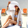 Summer Large Wide Brim Foldable Sun Hats For Women Foldable Sun Hat Wide Brim Summer Straw Floppy Beach Hat Oversized Sun Hat Modern Travel Straw Hat Fashionable Lady UV Protection Beach Hat 54-57cm by Stevvex