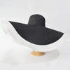 Summer Large Wide Brim Foldable Sun Hats For Women Foldable Sun Hat Wide Brim Summer Straw Floppy Beach Hat Oversized Sun Hat Modern Travel Straw Hat Fashionable Lady UV Protection Beach Hat 54-57cm by Stevvex