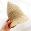 Summer New Sun Hat Stylish Bowknot Straw Hat For Women Beach Caps Parent-child Summer New Women's Sun Hat Bucket Cap Beige Flowers Ribbon Party Straw Hat For Women by Stevvex