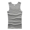Summer Plus Size Summer Good Men Clothing Tank Tops Elegant Black White Gray Singlets Sleeveless Fitness Men Vest Bodybuilding Vest Summer Men's Vest Gym Casual Vest Sleeveless Vest Clothes by Stevvex