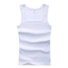 Summer Plus Size Summer Good Men Clothing Tank Tops Elegant Black White Gray Singlets Sleeveless Fitness Men Vest Bodybuilding Vest Summer Men's Vest Gym Casual Vest Sleeveless Vest Clothes by Stevvex