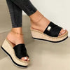 Summer Slippers Women Platform Slipper Fashion High Heeled Shoes Outdoor Beach Sandals For Women Platform Sandals Open Toe Elegant Heels Casual Summer Sandals by Stevvex