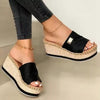 Summer Slippers Women Platform Slipper Fashion High Heeled Shoes Outdoor Beach Sandals For Women Platform Sandals Open Toe Elegant Heels Casual Summer Sandals by Stevvex