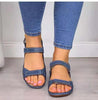 Summer Woman Sandals New College Style Sandals Low Heel Casual Women Shoes Fashion Leather New Shoes Premium Comfy Hook And Loop Closure Sport Sandal Casual Flat Arch Support Outdoor Modern Shoes For Summer by Stevvex