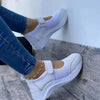 Summer Women Casual Sneakers Mesh Breathable Platform Non Slip Tenis Shoes Breathable Flat Shoes Summer Outdoor Slip On Fashion Espadrilles by Stevvex