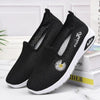Summer Women Flat Shoes New Espadrilles Flying Knitting Shoes Fashion Flowers Sneakers Lazy Shoes Women Mesh Running Casual Slip On Flats Comfortable Walking Casual Shoes by Stevvex