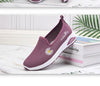 Summer Women Flat Shoes New Espadrilles Flying Knitting Shoes Fashion Flowers Sneakers Lazy Shoes Women Mesh Running Casual Slip On Flats Comfortable Walking Casual Shoes by Stevvex
