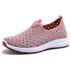 Summer Women's Sports Espadrilles Fashion Breathable Slip On Sneakers For Women Lightweight Walking Shoes Comfortable Elegant Shoes Non Slip Mesh Elegant Design by Stevvex