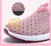 Summer Women's Sports Espadrilles Fashion Breathable Slip On Sneakers For Women Lightweight Walking Shoes Comfortable Elegant Shoes Non Slip Mesh Elegant Design by Stevvex