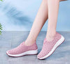 Summer Women's Sports Espadrilles Fashion Breathable Slip On Sneakers For Women Lightweight Walking Shoes Comfortable Elegant Shoes Non Slip Mesh Elegant Design by Stevvex