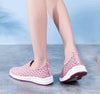 Summer Women's Sports Espadrilles Fashion Breathable Slip On Sneakers For Women Lightweight Walking Shoes Comfortable Elegant Shoes Non Slip Mesh Elegant Design by Stevvex