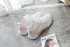 Summer Womens Shoes Mesh Light Breathable Sneakers Flats Casual Trainers Walking Shoes Sport Women Mesh Running Casual Slip On Flats Sneakers by Stevvex