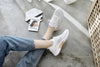 Summer Womens Shoes Mesh Light Breathable Sneakers Flats Casual Trainers Walking Shoes Sport Women Mesh Running Casual Slip On Flats Sneakers by Stevvex