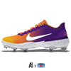 "Sunset" Nike Alpha Huarache Elite 3 Low Cleats