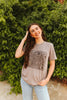 Sunflower Engraved Graphic Tee by Wild Junkie
