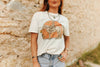 Sunset Cowgirl Rider Graphic Tee by Wild Junkie
