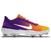 "Sunset" Nike Alpha Huarache Elite 3 Low Cleats by Stadium Custom Kicks
