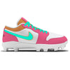"Sunset Splash" Jordan 1 Retro Cleats by Stadium Custom Kicks