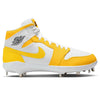 "Sunshine" Jordan 1 Retro Cleats by Stadium Custom Kicks