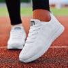 Super Light Sneakers For Women Vulcanize Sport Walking White Sneakers Women Casual Flats Elegant Soft Walking Shoes Breathable Non Slip Comfortable Sneakers by Stevvex