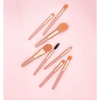 Super Luxury Quality Amazing 8Pcs Mini Travel Portable Soft Makeup Brushes Set Cosmetic Powder Eye Shadow Foundation Blush Blending Beauty Make Up Brush Tool by Stevvex